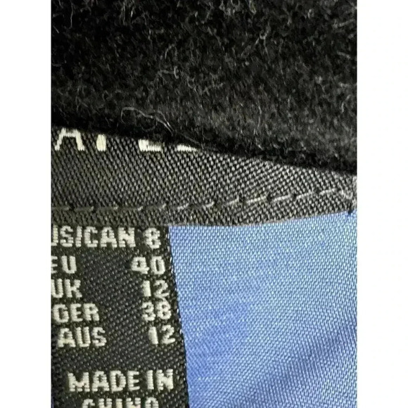 Adianna Papell Blue Blush Pink Faux Wrap Dress Size 8 Workwear, cocktail wedding - Picture 7 of 8